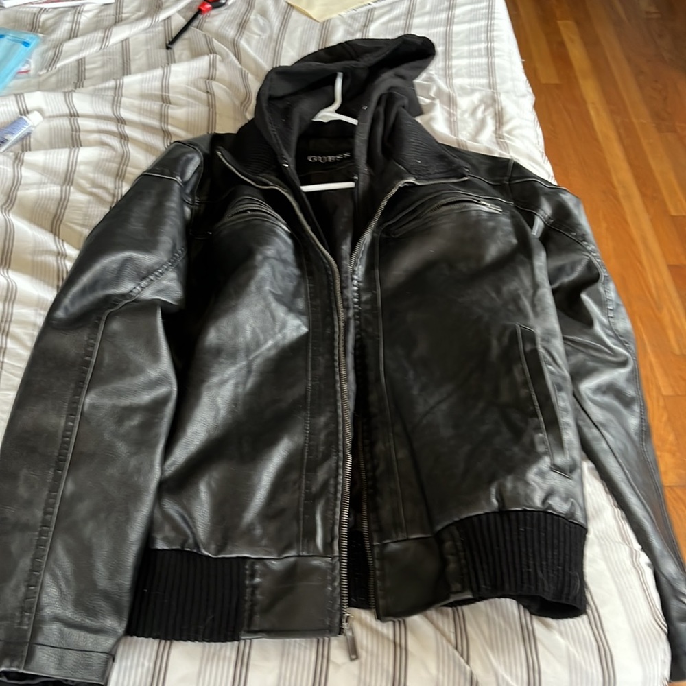 Guess leather jacket
